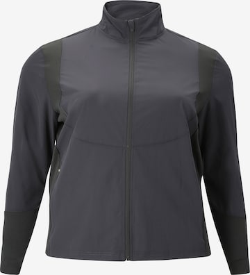 Q by Endurance Performance Jacket 'Isabely' in Grey: front