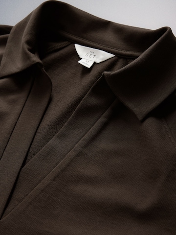 The Set Poloshirt in Beige