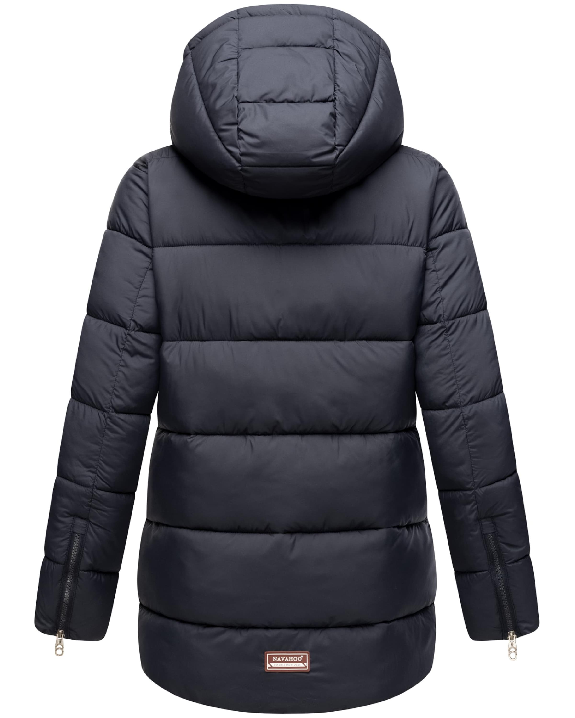 NAVAHOO Zimná bunda 'Wattewölkchen' - Modrá