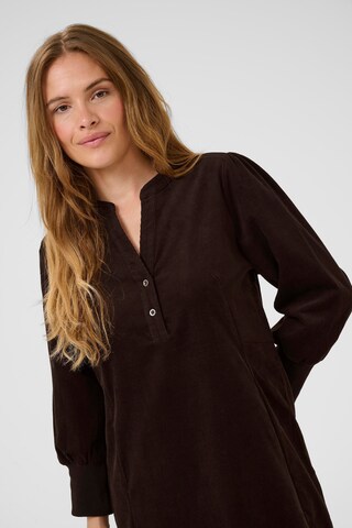 CULTURE Shirt dress 'Rhaena' in Brown
