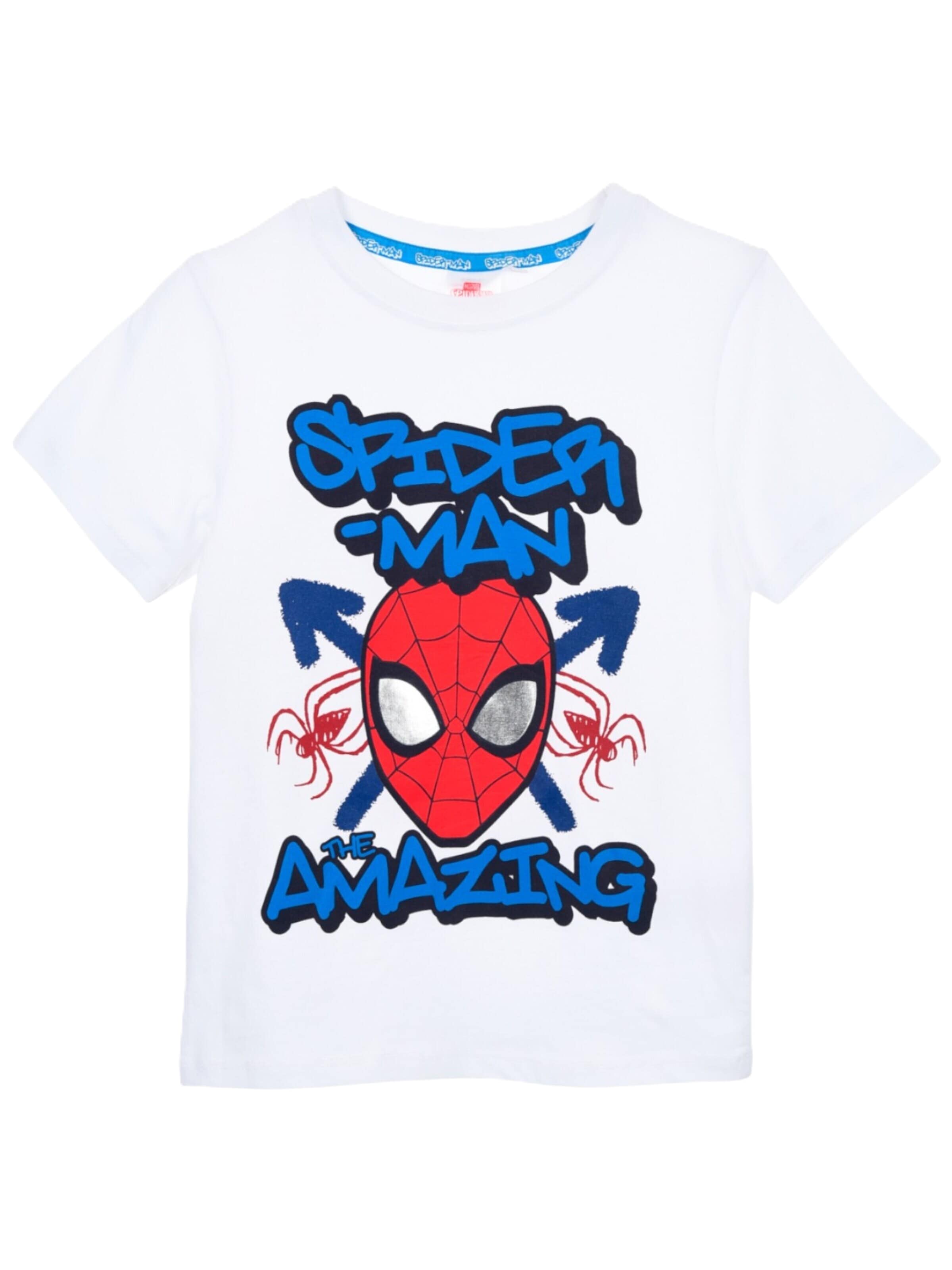 Spider-Man Shirt 'Spider-Man T-Shirt' in Weiß: Vorderseite