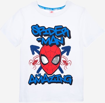 Spider-Man Shirt 'Spider-Man T-Shirt' in Weiß: Vorderseite