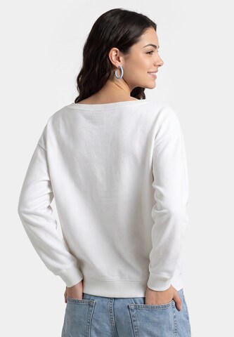 Sweat-shirt MYMO en blanc