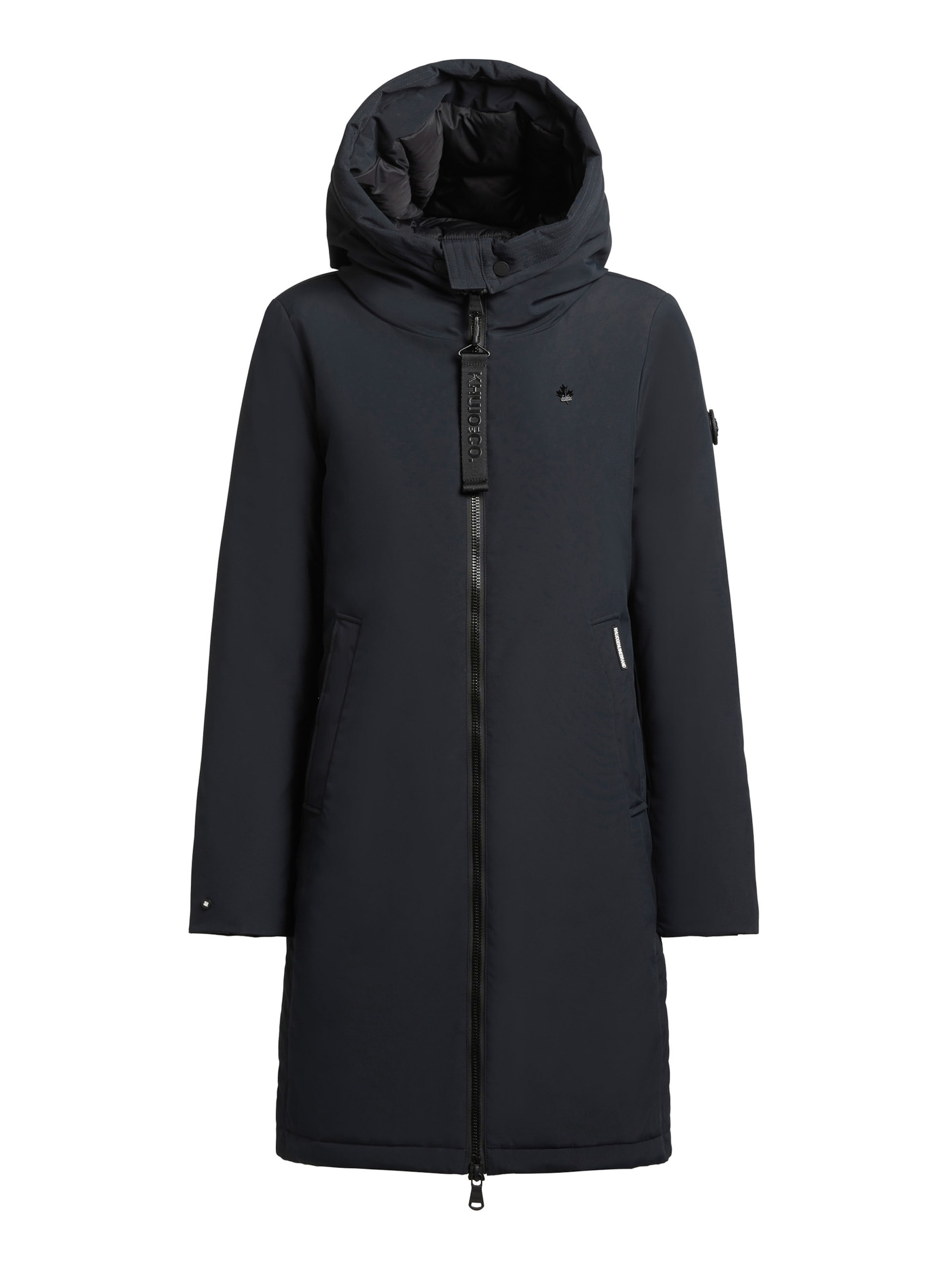 Manteau mi-saison 'Yaak4' khujo en bleu : devant