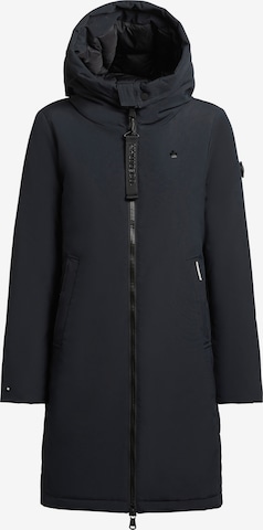 Manteau mi-saison 'Yaak4' khujo en bleu : devant