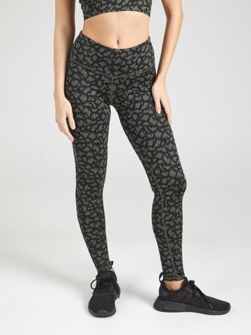 Skinny Pantaloni sportivi 'Safari Pine' di Hey Honey in nero: frontale