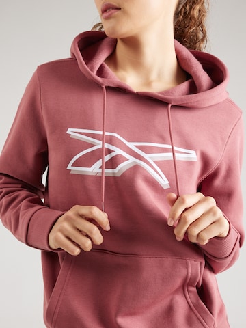 Reebok Sportief sweatshirt in Rood