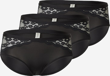 Lindex Spodnje hlače 'Iris' | črna barva: sprednja stran