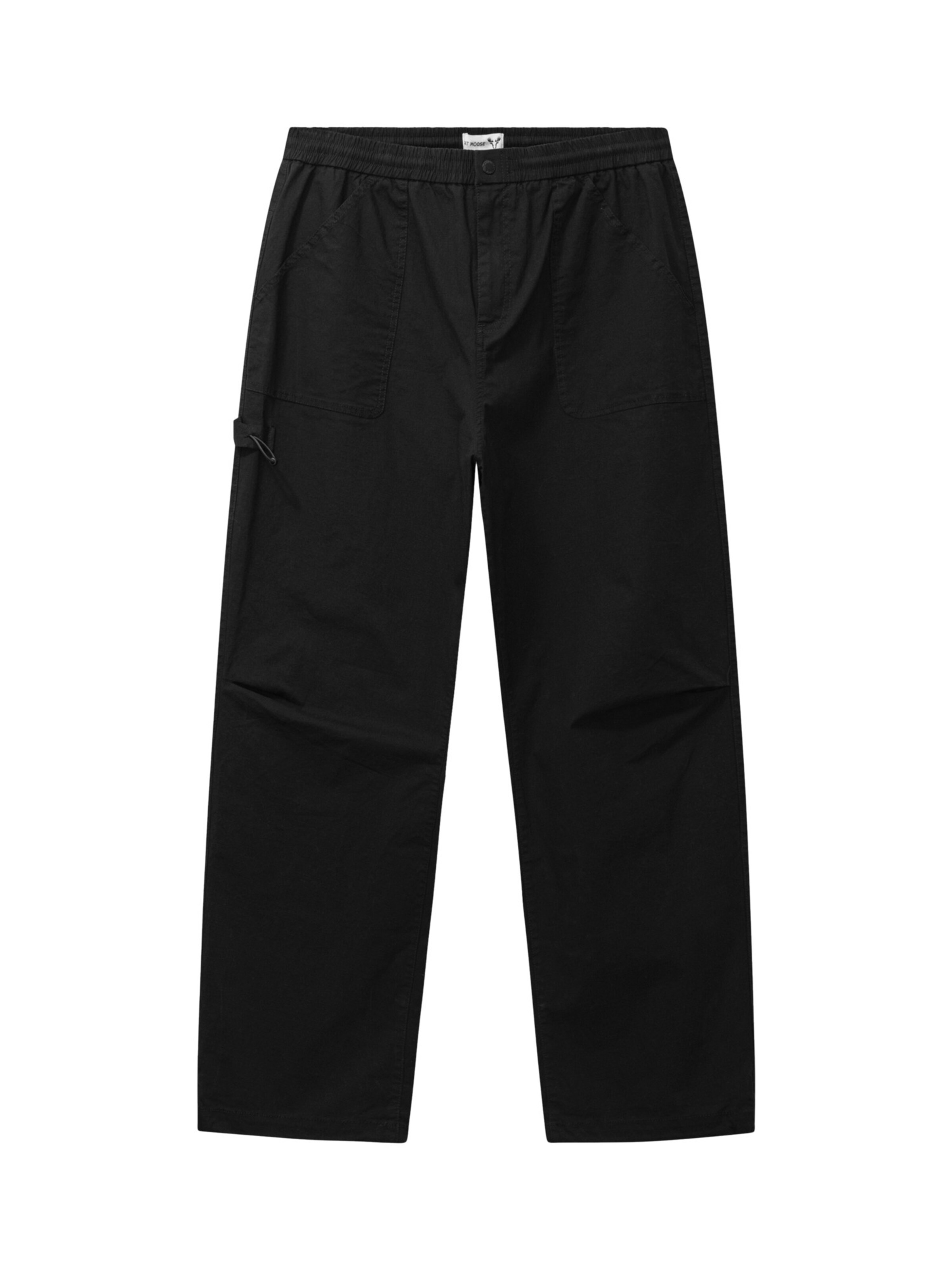 Fat Moose Regular Trousers 'Malone' in Black: front