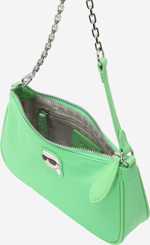 Borsa a spalla di Karl Lagerfeld in verde