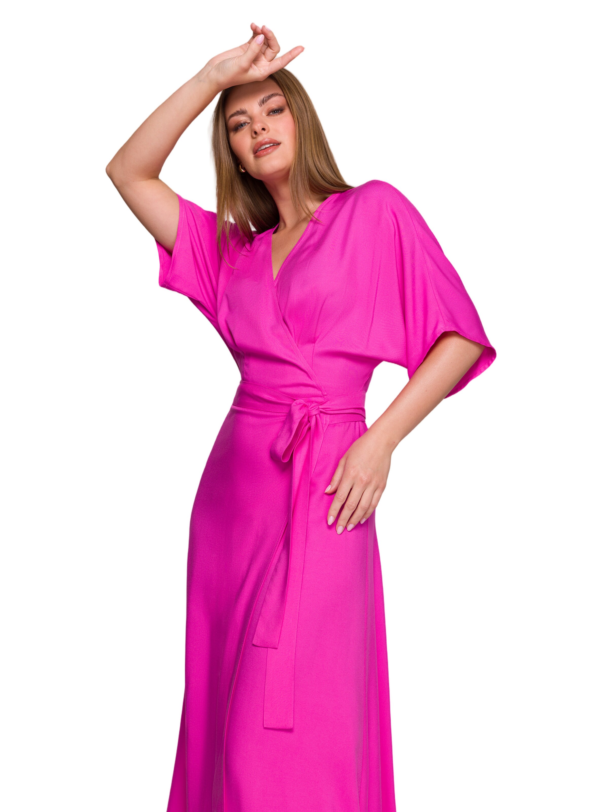 Stylove Sukienka 'Wiskozowa sukienka maksi' w kolorze fioletowy