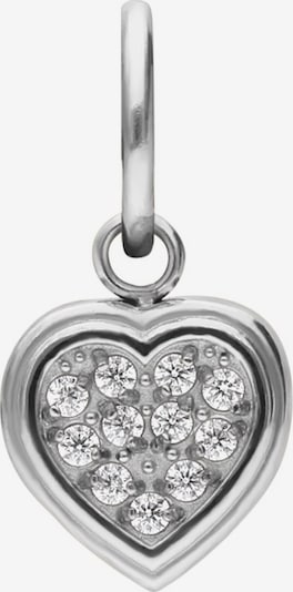 Lucardi Anhänger in silber / transparent, Produktansicht