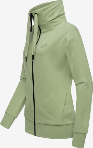 Ragwear Zip-Up Hoodie 'Shocky' in Green