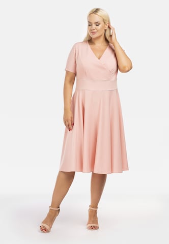 Karko Cocktail Dress ' DONKA ' in Pink