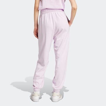 ADIDAS SPORTSWEAR Tapered Sporthose 'Essentials' in Lila
