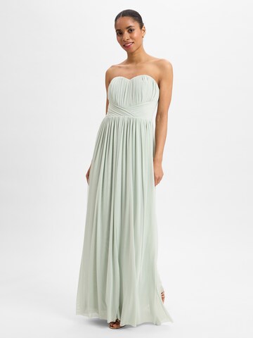 Lipsy Evening Dress in Green: front