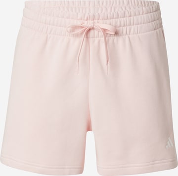 regular Pantaloni sportivi di ADIDAS SPORTSWEAR in rosa: frontale