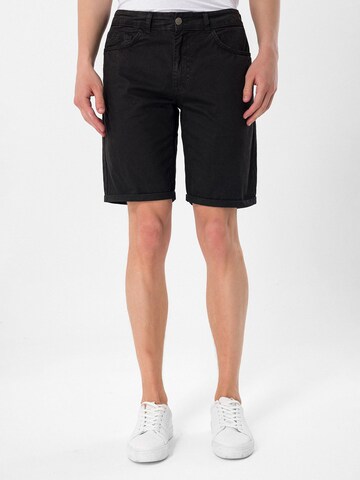 Daniel Hills Regular Trousers in Grey: front