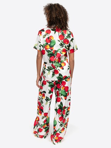 Pantalon de pyjama 'Tara' Cyberjammies en blanc