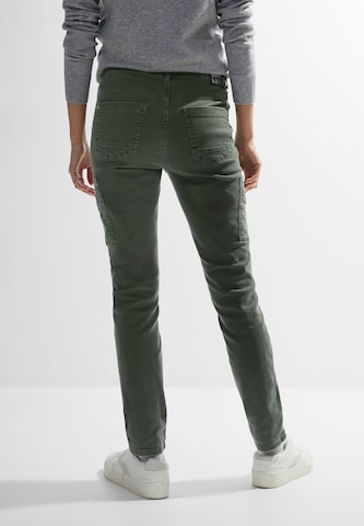 CECIL Slim fit Cargo Jeans in Green