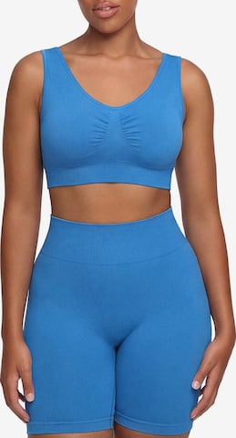 Soutien-gorge 'Comfy Bra' cfab by creamy fabrics en bleu : devant