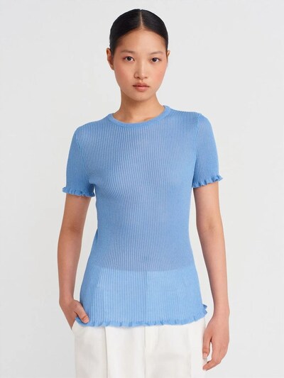 Dilvin Bluse 'Blusen'‌‌‌ in S-L in blau, Produktansicht