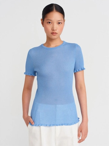 Dilvin Blouse 'Blusen' in Blue: front