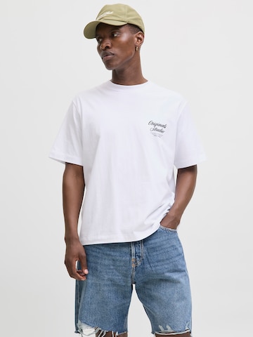 JACK & JONES Футболка 'JORNORREBRO' в Белый