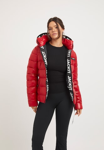 Veste d’hiver JACK1T en rouge