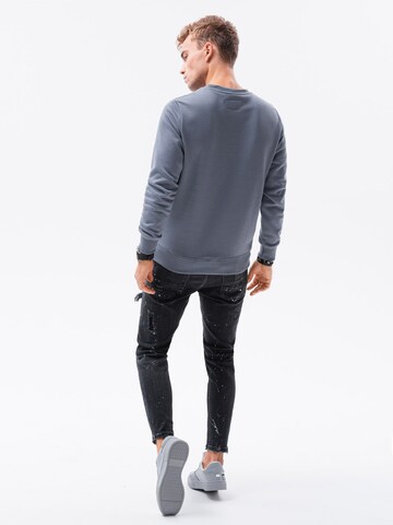 Sweat-shirt 'B978' Ombre en bleu