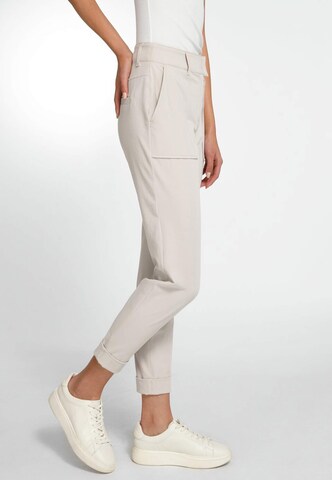 Regular Pantalon chino Basler en gris