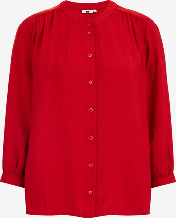 WE Fashion - Blusa en rojo: frente