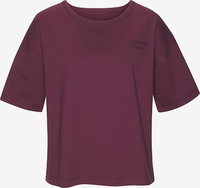 Marškinėliai iš Copenhagen Studios, spalva – vyno raudona spalva, Prekių apžvalga