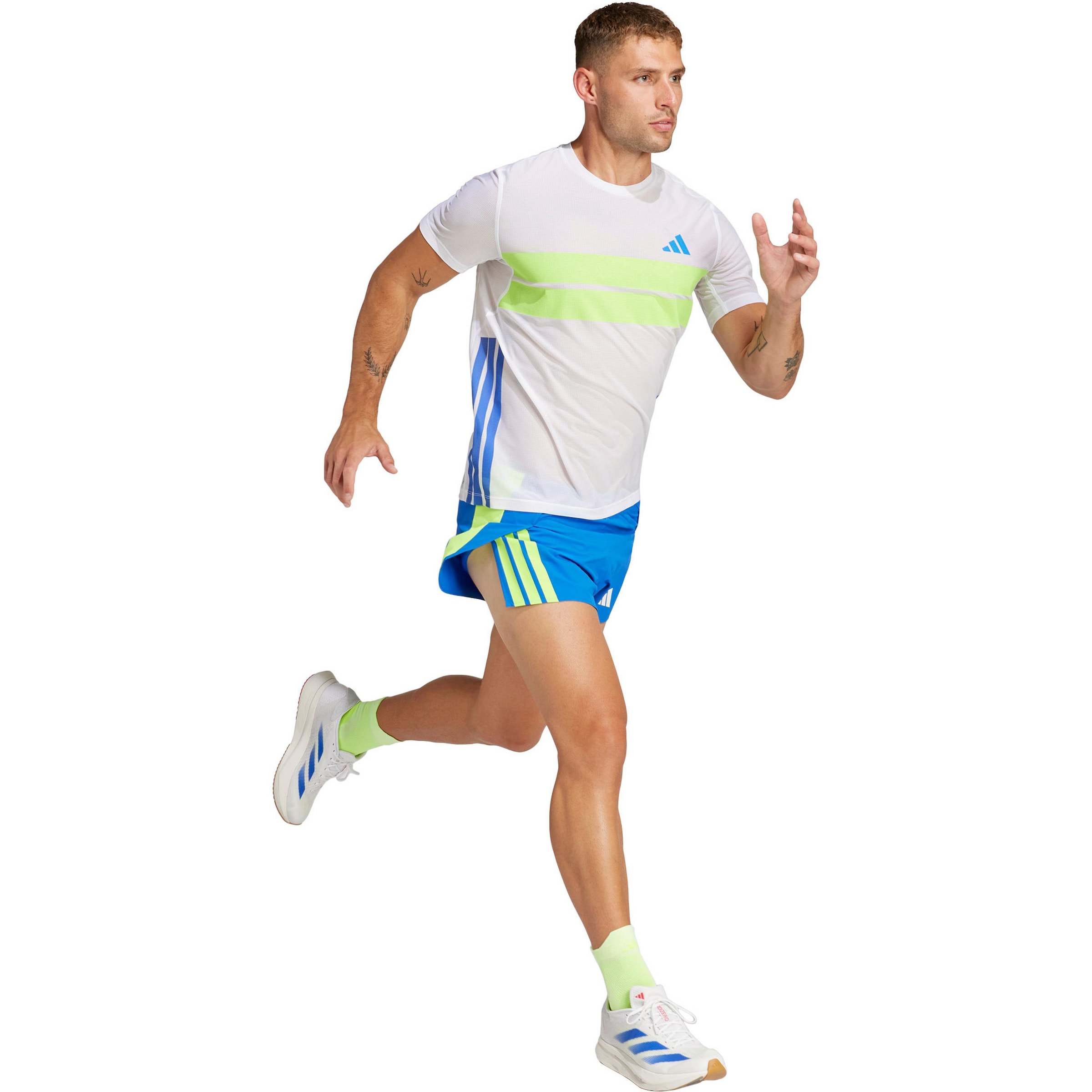 ADIDAS PERFORMANCE Functioneel shirt 'Adizero' in Wit