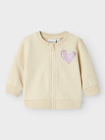 Giacca di felpa 'NBFVRILLIE' di NAME IT in beige