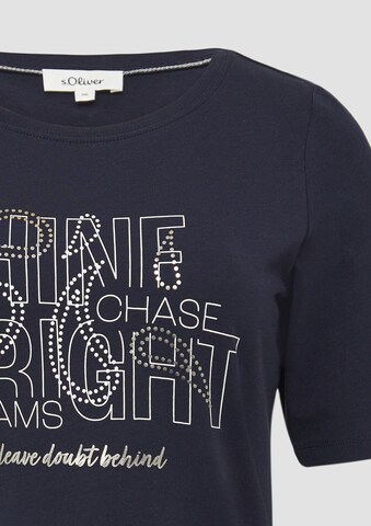 T-shirt s.Oliver en bleu