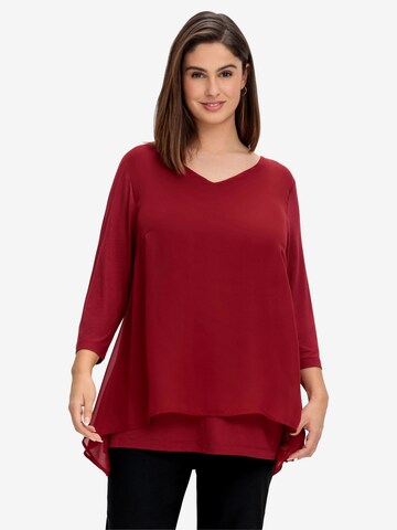 SHEEGO Shirt in Rot: predná strana