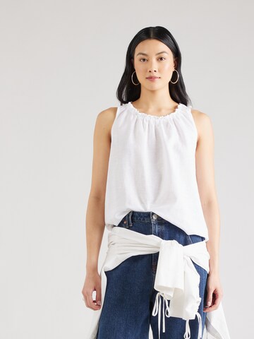 ESPRIT - Blusa en blanco: frente