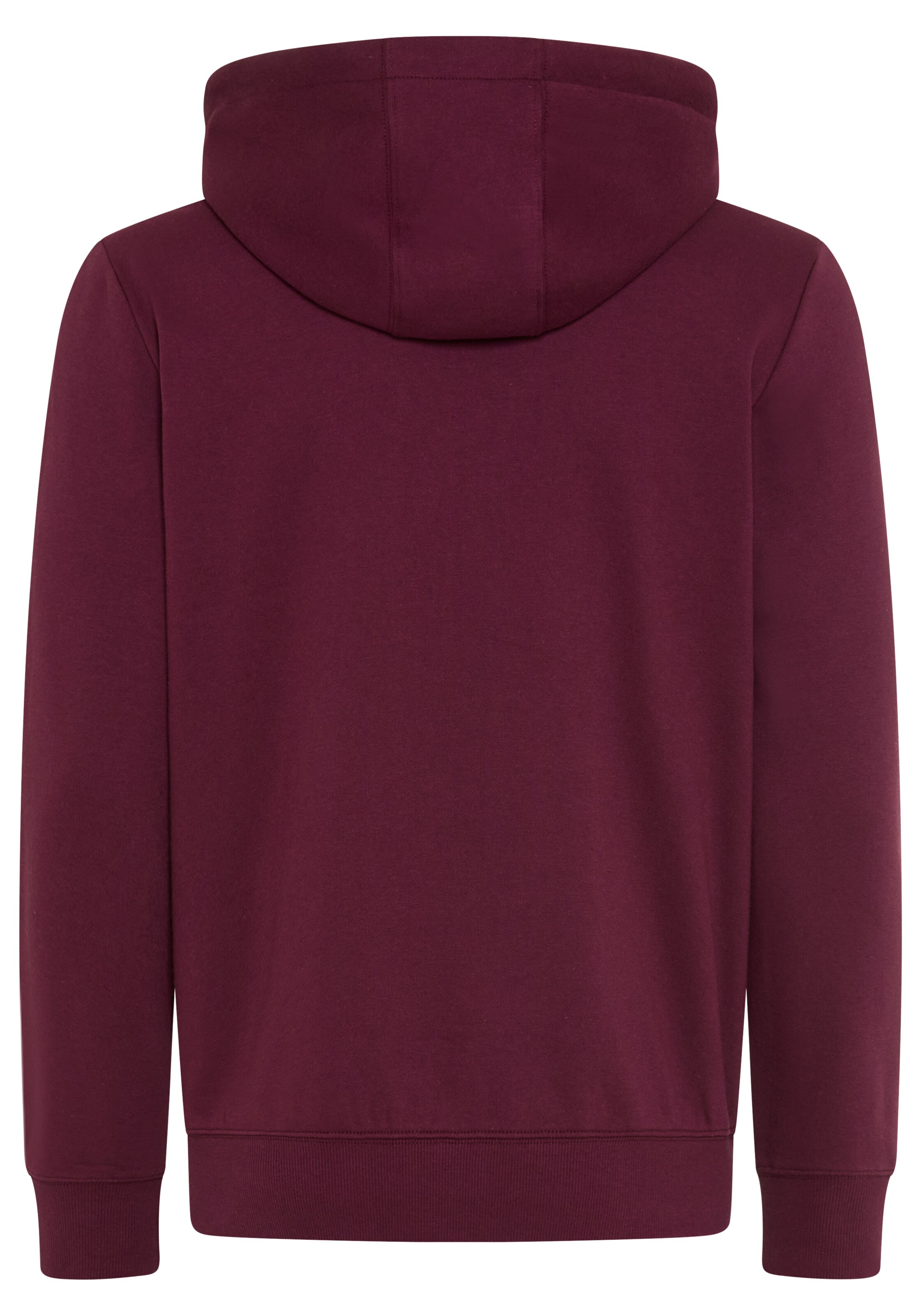 Man's World Zip-Up Hoodie in Red