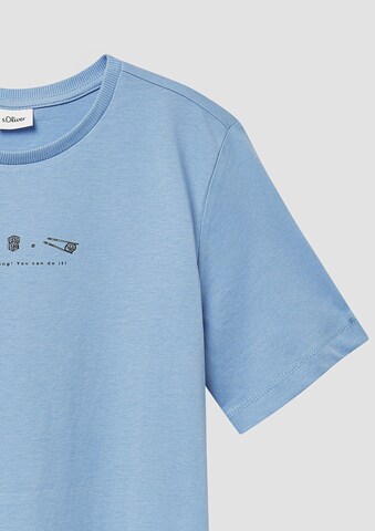 s.Oliver Shirt in Blauw