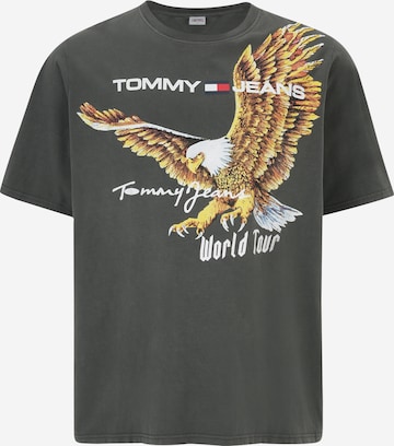 Tommy Jeans Plus Shirt in Grey: front