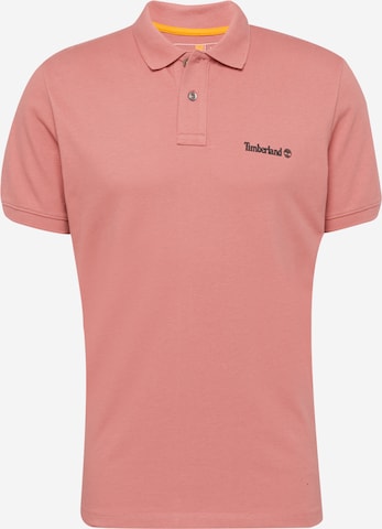 TIMBERLAND - Camisa em rosa: frente