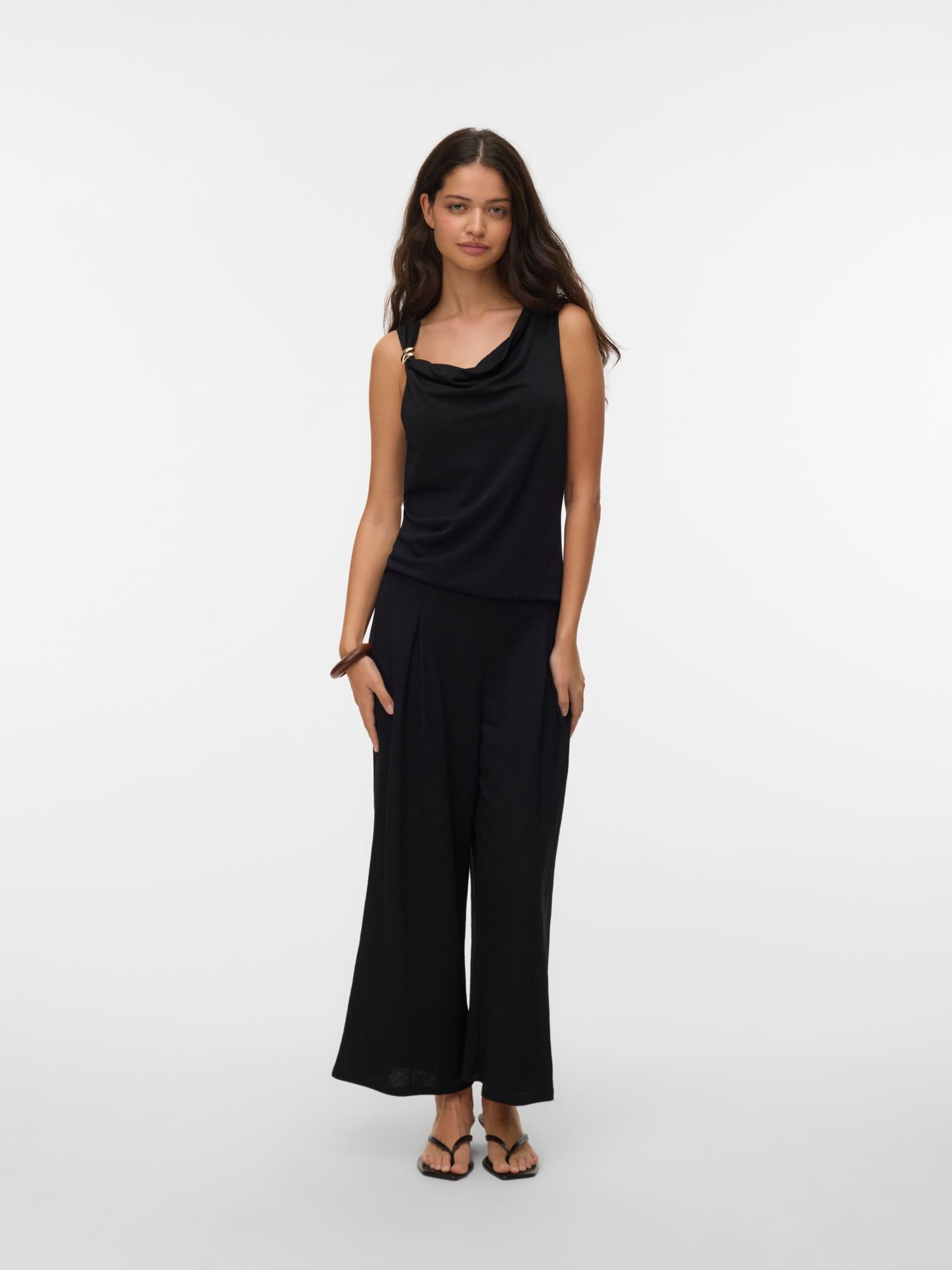 Culotte VERO MODA en noir : devant