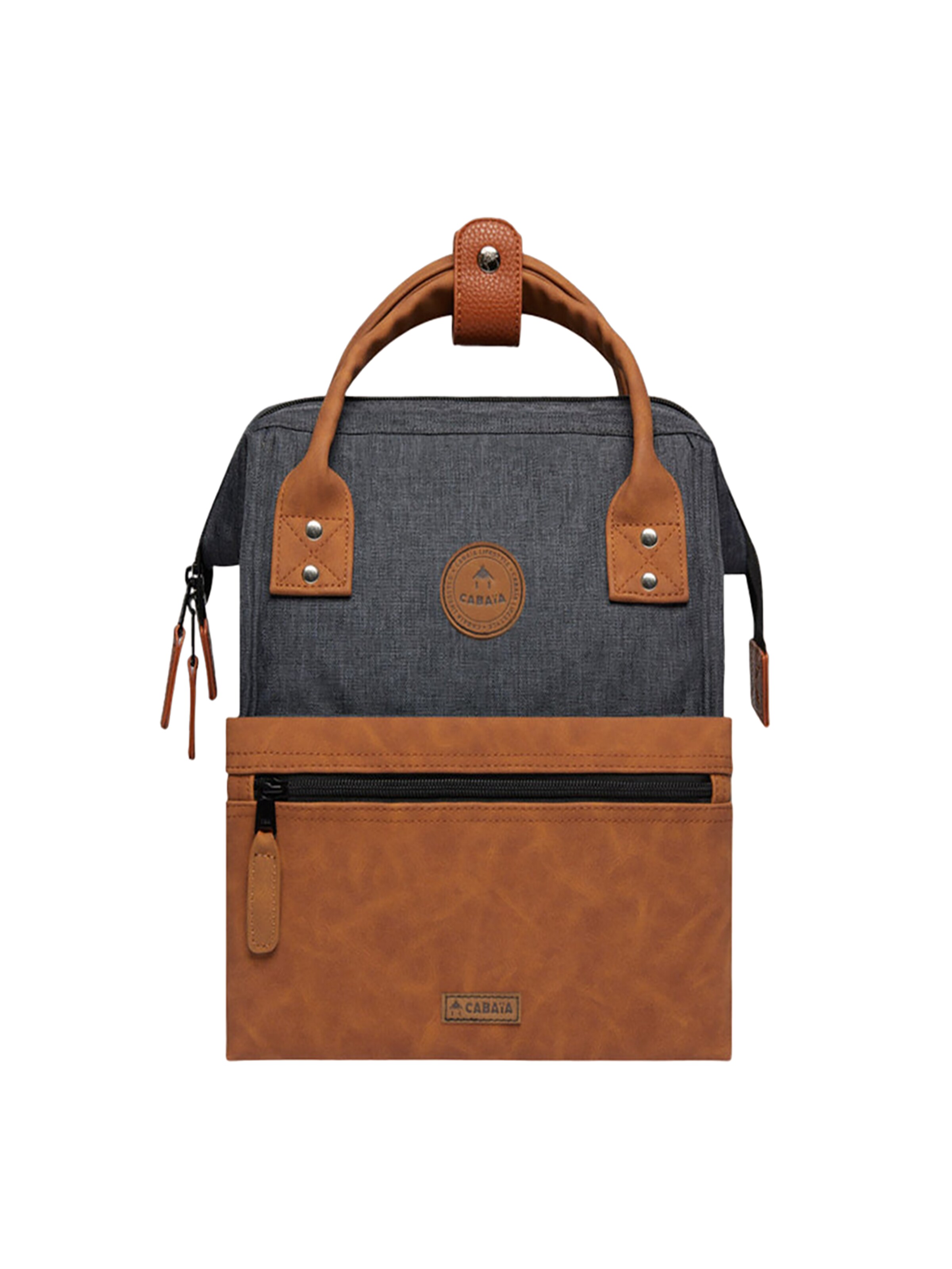 Cabaia Backpack 'Londres S' in Grey