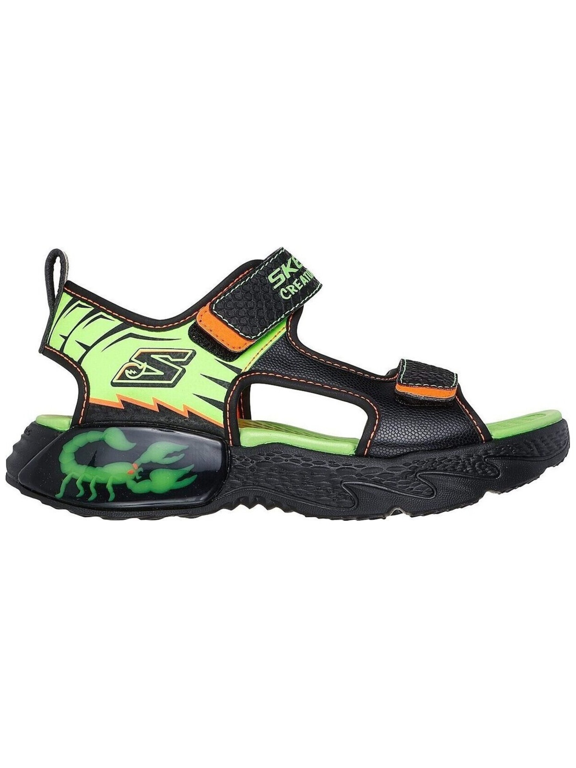 Chaussures ouvertes SKECHERS en vert
