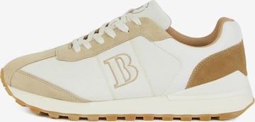 Boggi Milano Sneakers laag in Wit: voorkant