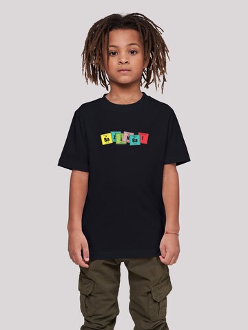 F4NT4STIC T-Shirt 'Big Bang Theory- Bazinga' in Schwarz: Vorderseite
