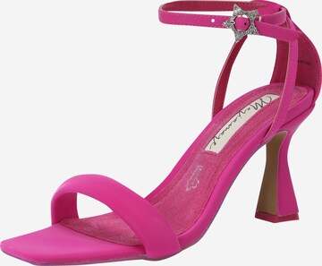 MARIAMARE - Sandalias con hebilla 'NUIN' en rosa: frente