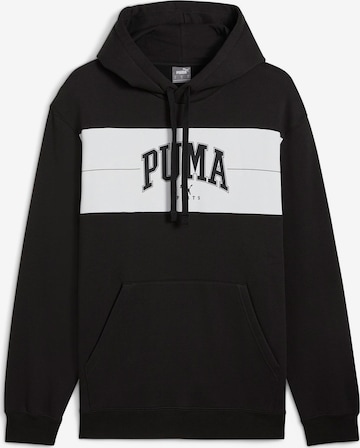 PUMA Sweatshirt 'Squad' in Black: front