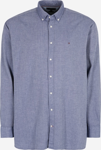 mėlyna Tommy Hilfiger Big & Tall Standartinis modelis Marškiniai: priekis